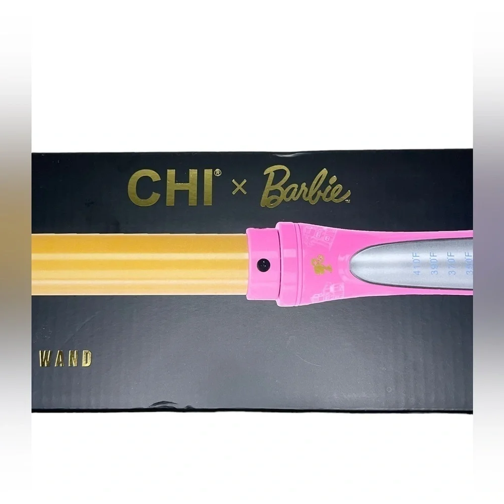 Chi x Barbie 1 Inch Ceramic Curling Wand New in Box
